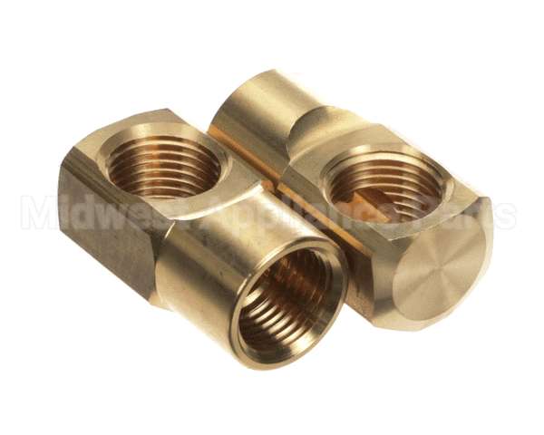 64211 Fisher Close Elbow 1/2F Brs 2Ea