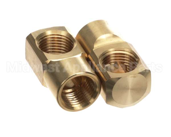 64211 Fisher Close Elbow 1/2F Brs 2Ea