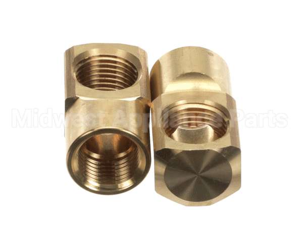 64211 Fisher Close Elbow 1/2F Brs 2Ea