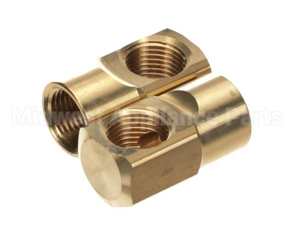 64211 Fisher Close Elbow 1/2F Brs 2Ea