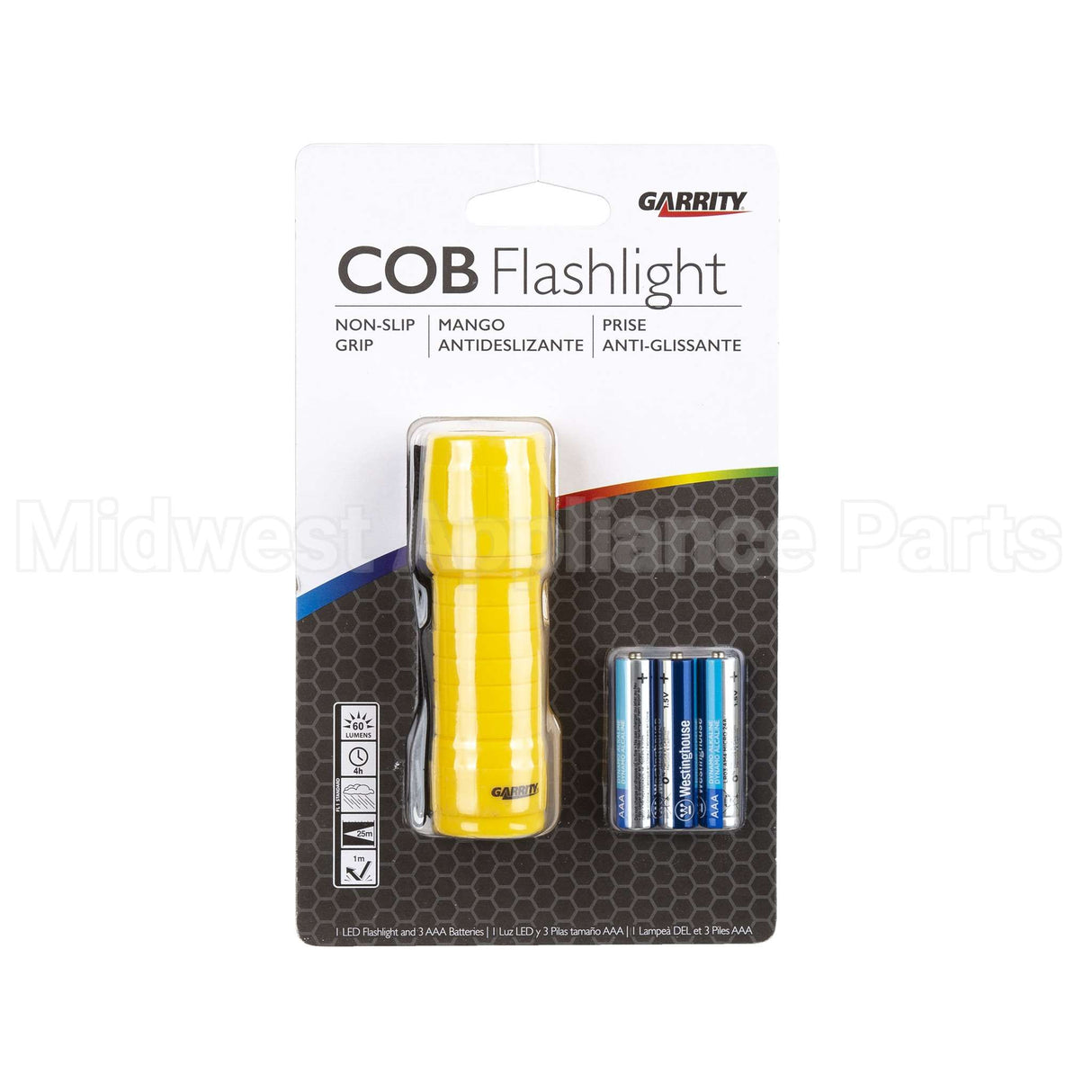 65-030AL Garrity Garrity 3Aaa 9 Led Light W/Bat