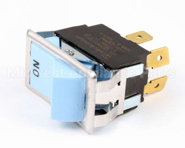 6500 Blodgett Switch, Rocker, Dpst, Blue