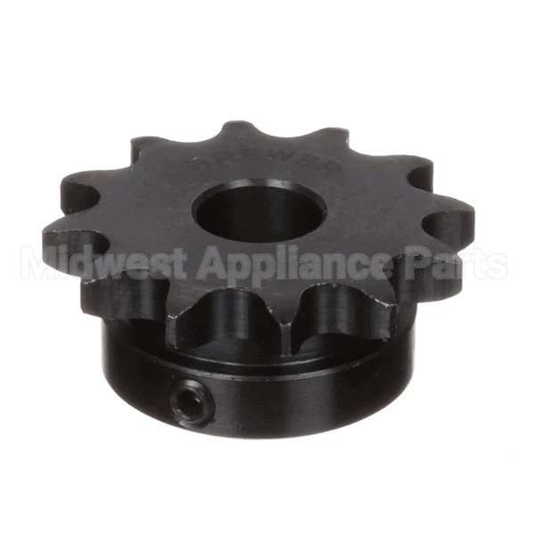 65141 Compatible Middleby Sprocket, #40 12T 5/8 Bo Re