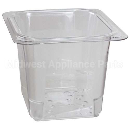 65CLRCW135 Compatible Cambro Colander Food Pan 1/6X5 Clear