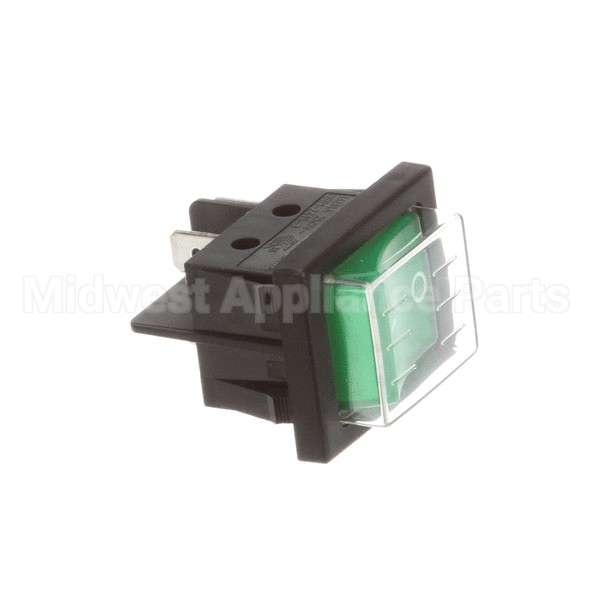 66019 Compatible Arctic Air Powerswitch, Rocker, D Pst, Lighted Green