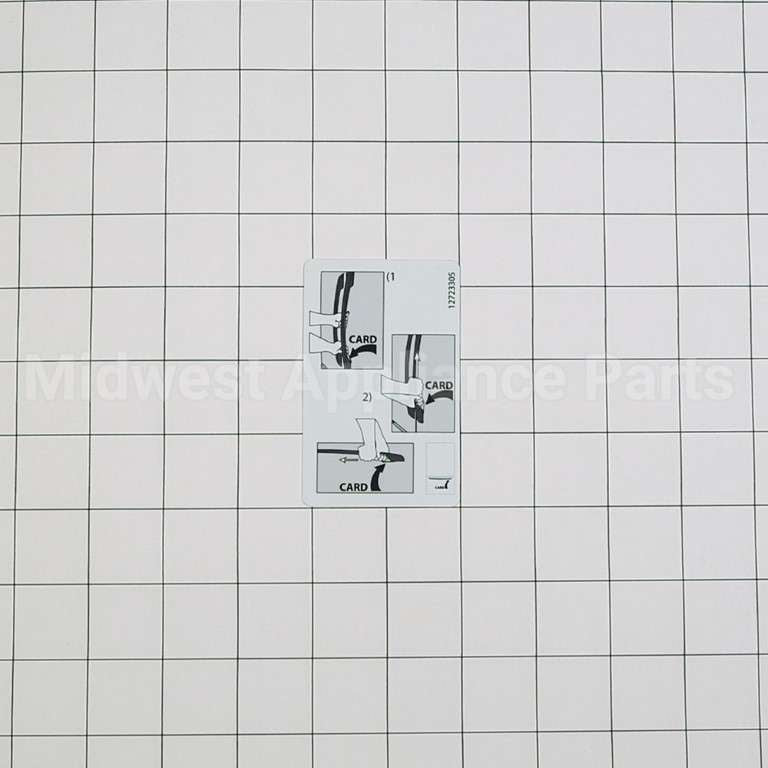 67003876 Whirlpool Card Handle Release