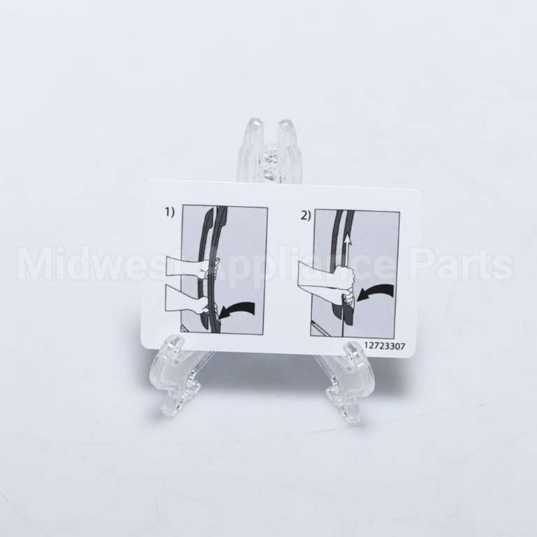 67007028 Whirlpool Card; Handle Release