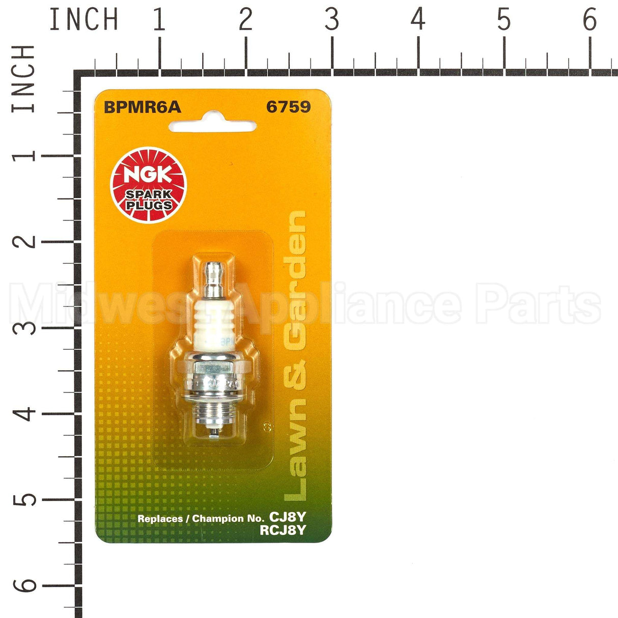 6759 NGK Bpmr6A Blyb Spark Plug
