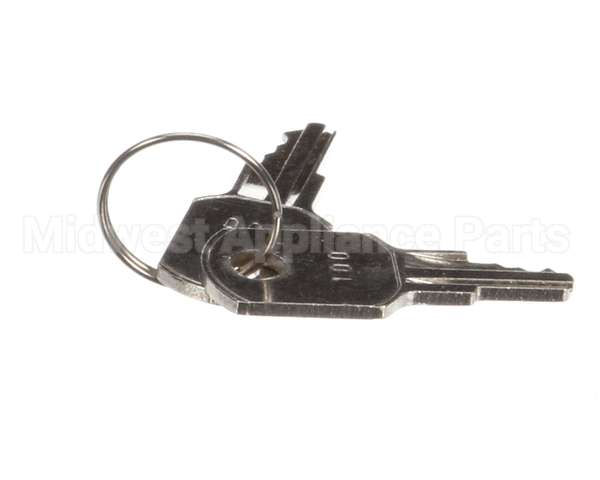 67876 Perlick Key, Lock, Sliding Door, Black