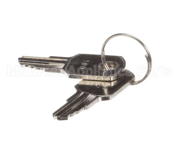67876 Perlick Key, Lock, Sliding Door, Black