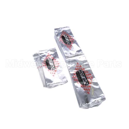 68002 Benchmark 1000 Foil Hotdog Bags