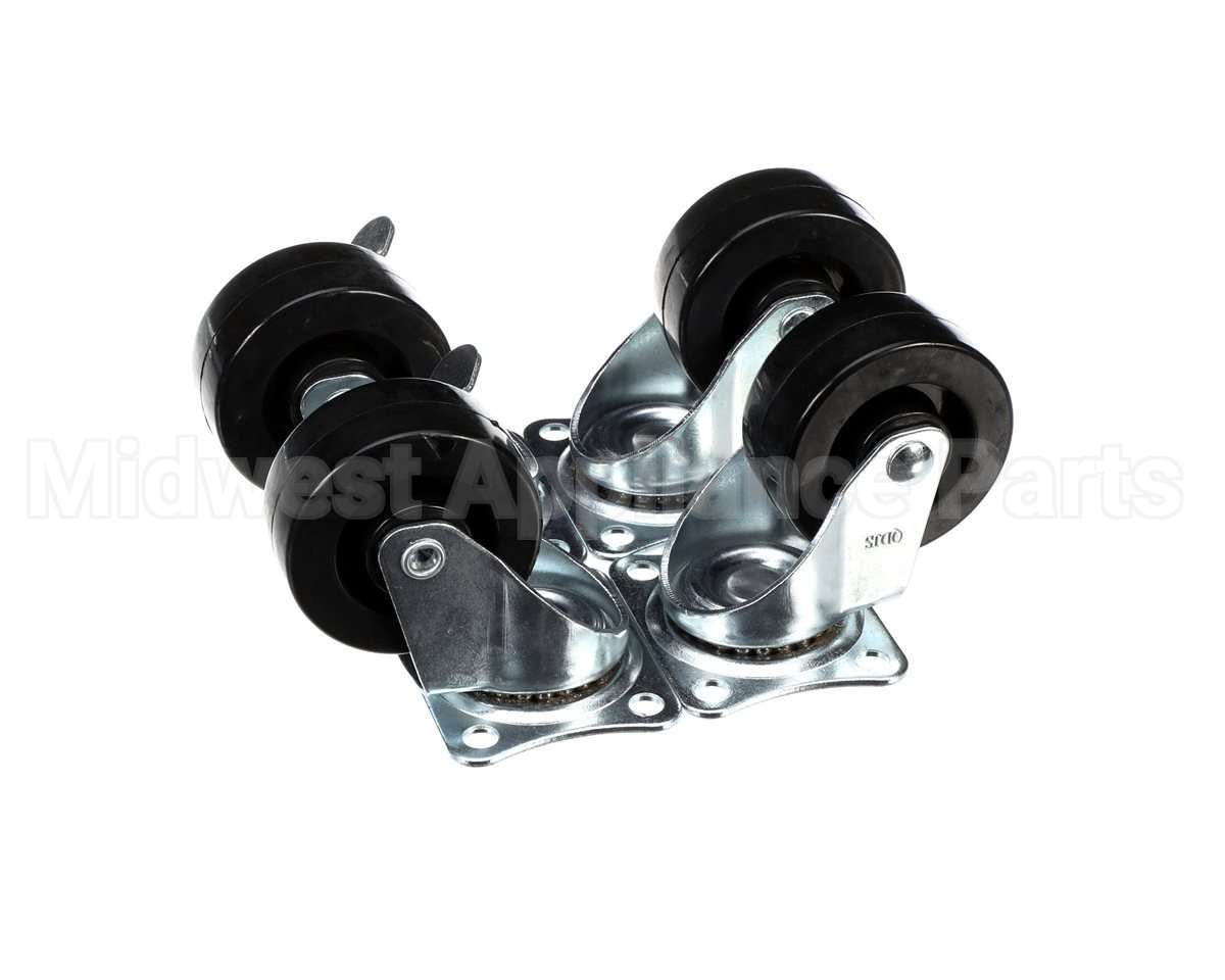 68028K Arctic Air 2 Lock & 2 Nonlocking Casters