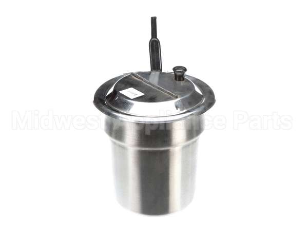 68393-4 Nemco 4Qt Inset W/Hinge Cover & Ldl