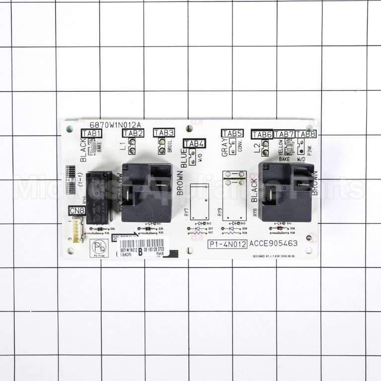 6871W1N012B LG Pcb Assembly,Sub