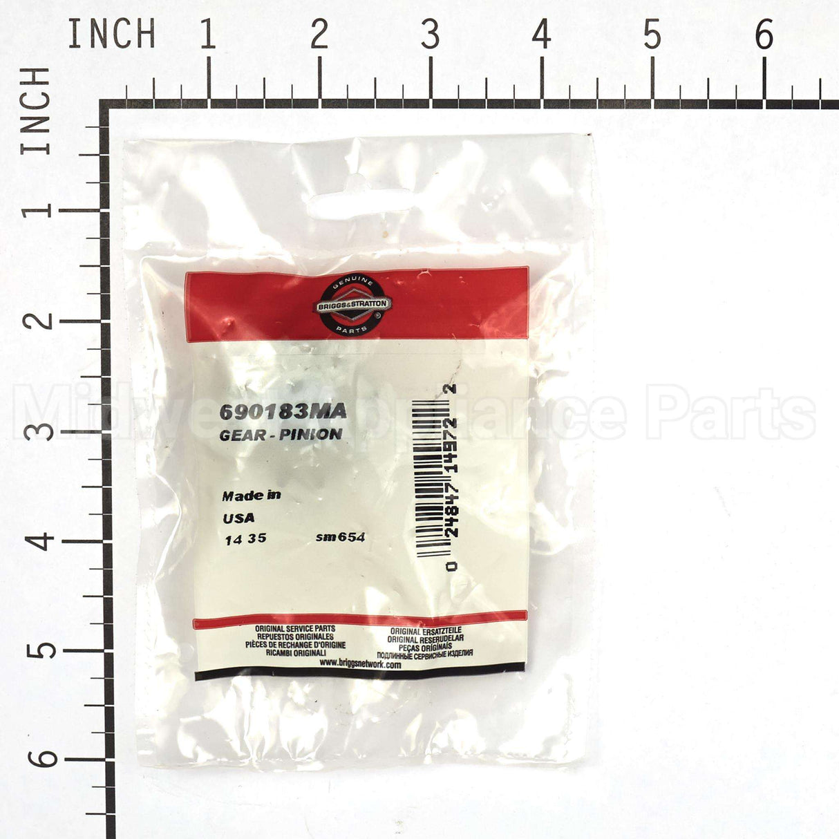 690183MA Briggs & Stratton Gear - Pinion