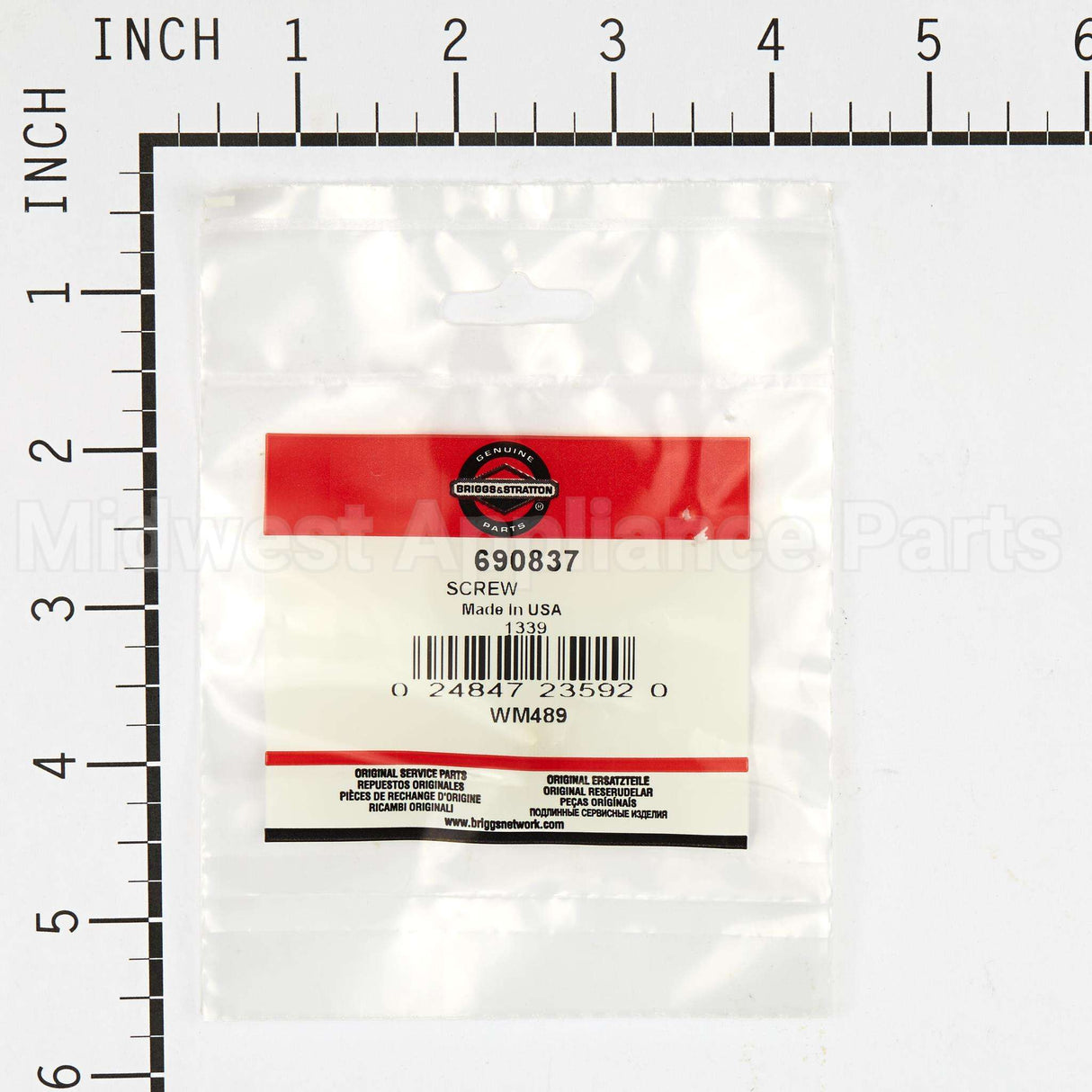 690837 Briggs & Stratton Screw