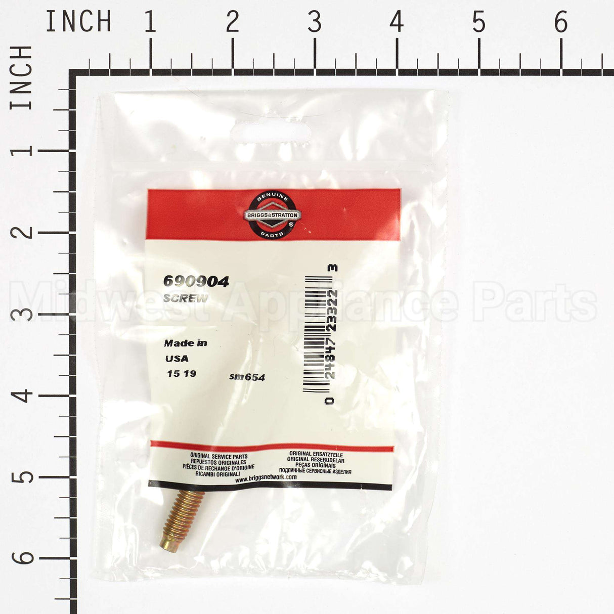 690904 Briggs & Stratton Screw