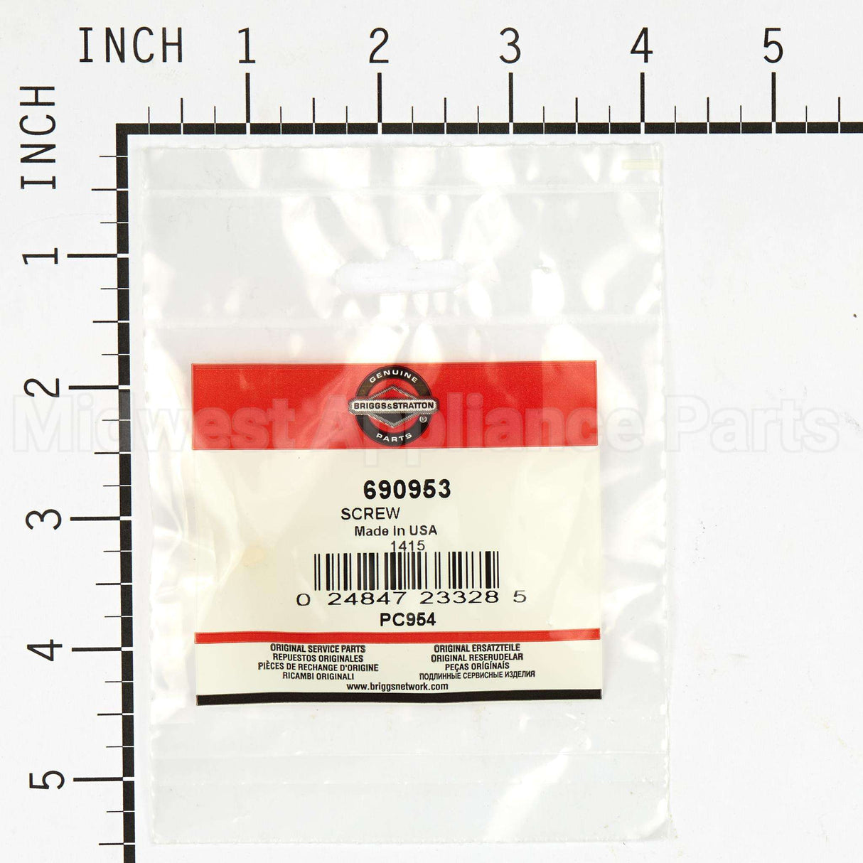 690953 Briggs & Stratton Screw