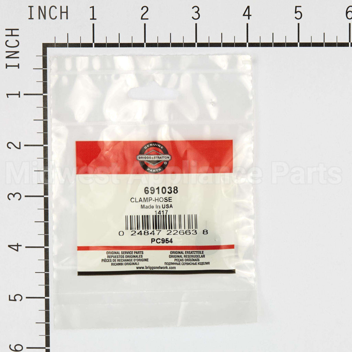 691038 Briggs & Stratton Clamp-Hose