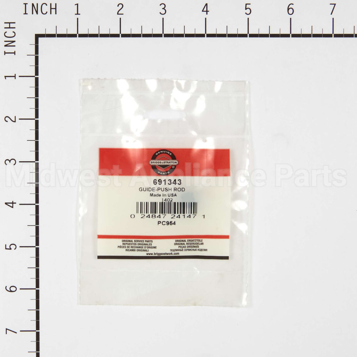 691343 Briggs & Stratton Guide-Push Rod