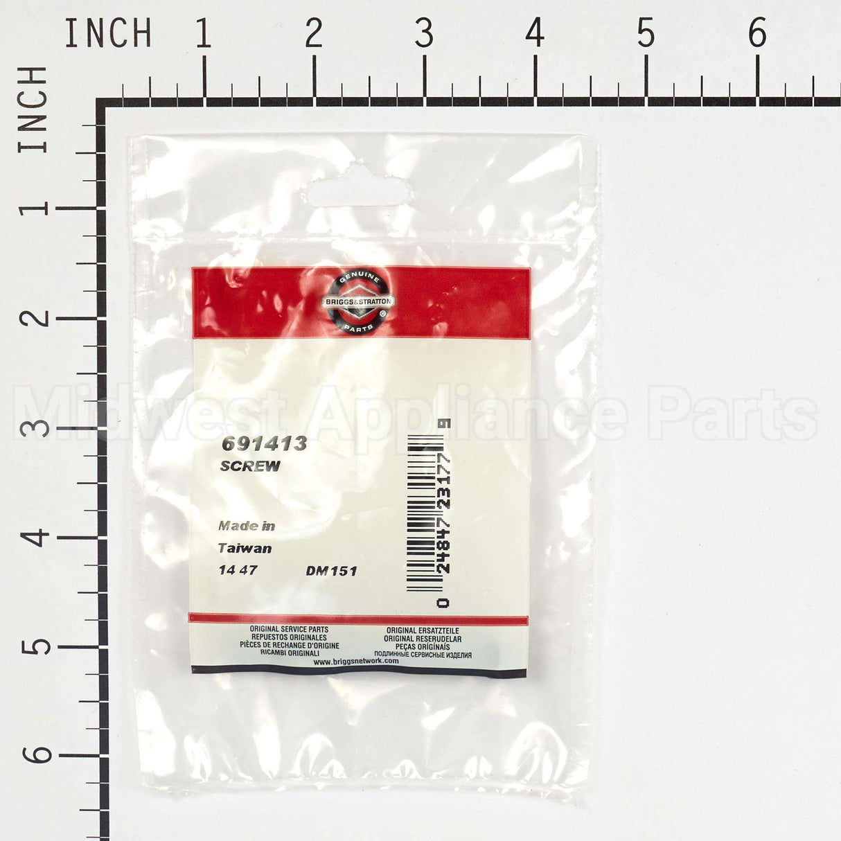691413 Briggs & Stratton Screw