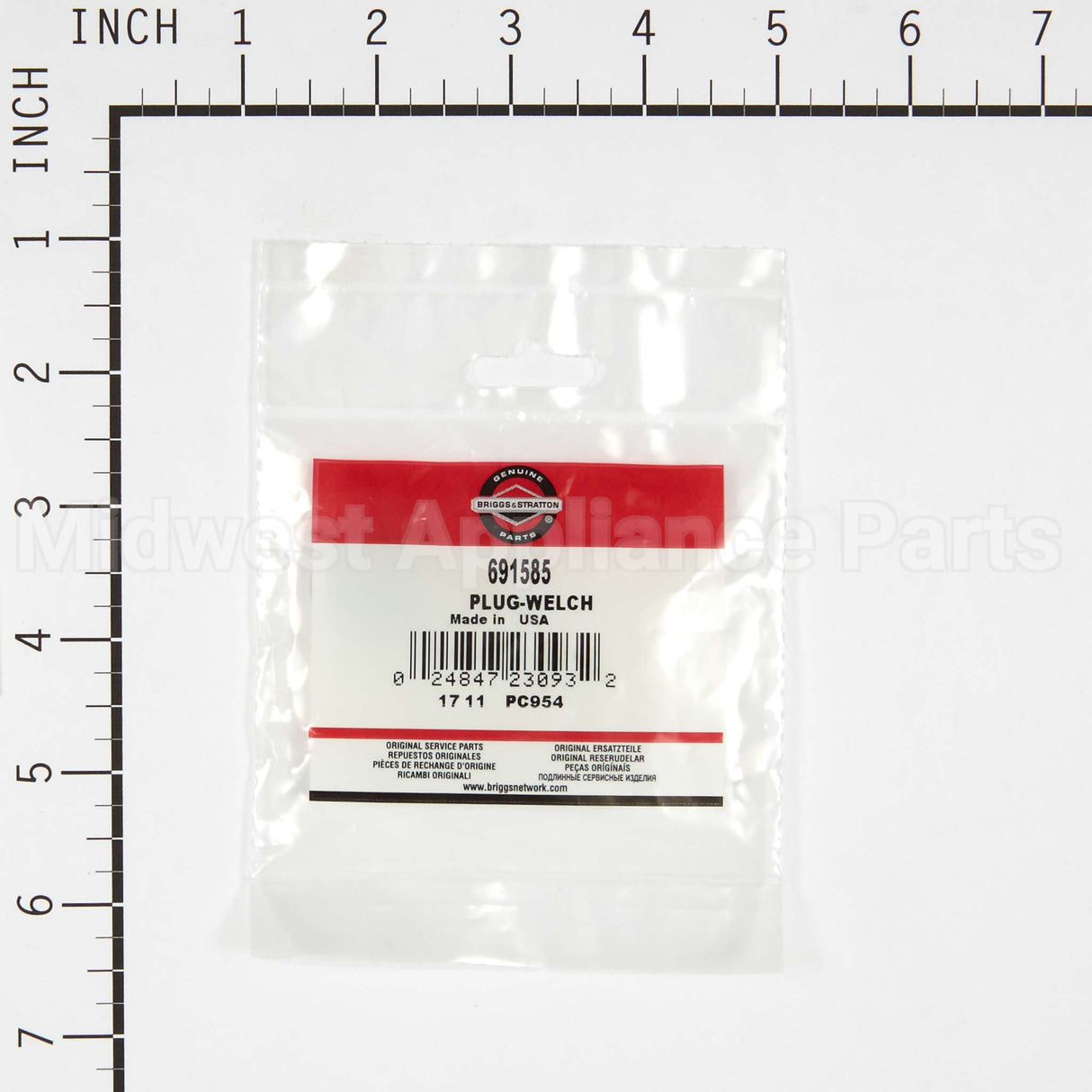 691585 Briggs & Stratton Plug-Welch