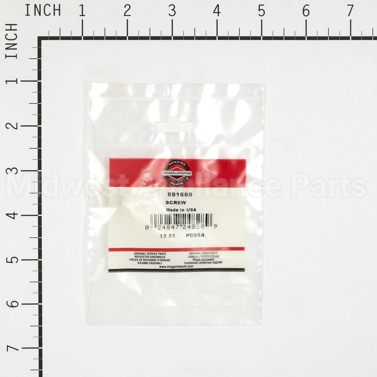 691660 Briggs & Stratton Screw