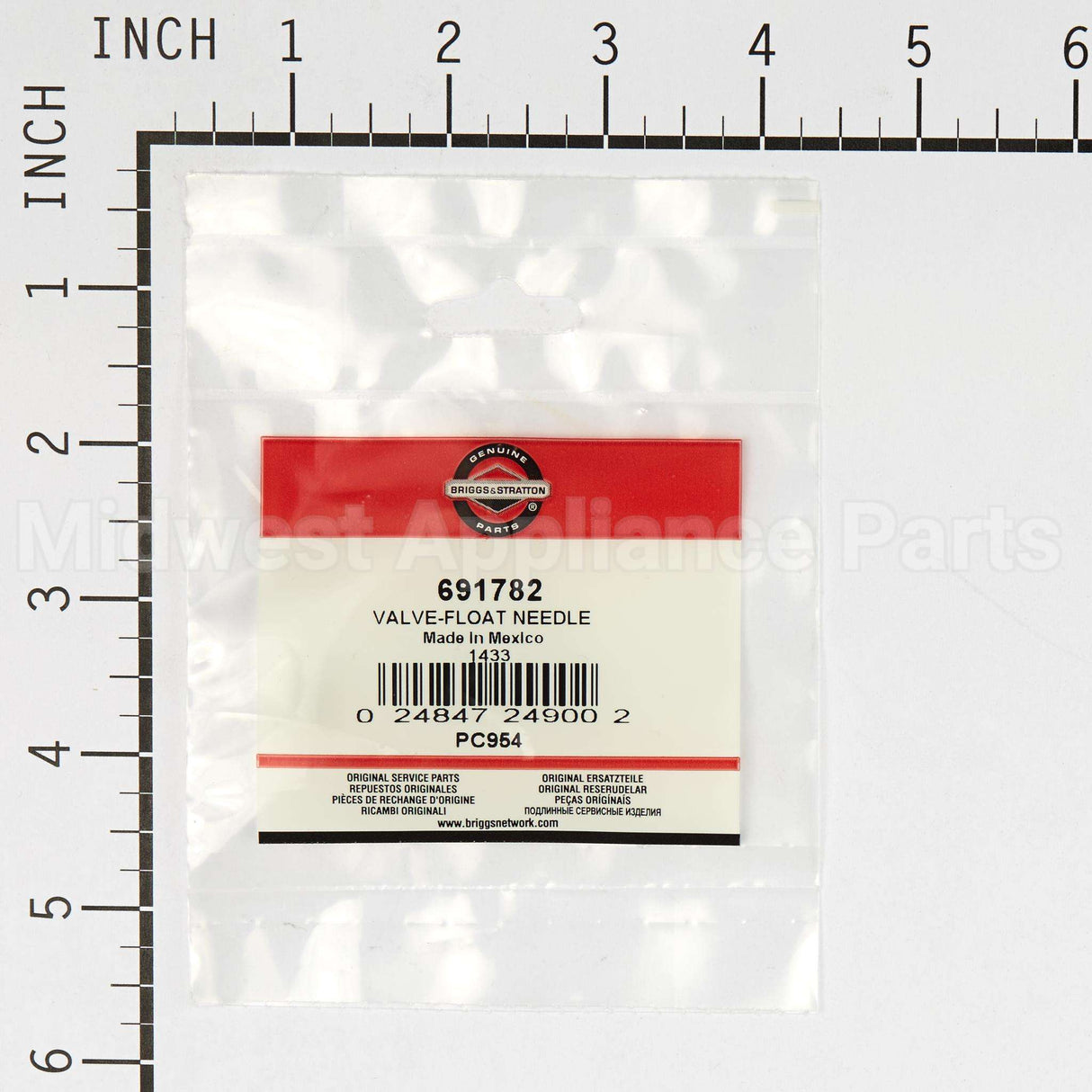 691782 Briggs & Stratton Valve-Float Needle