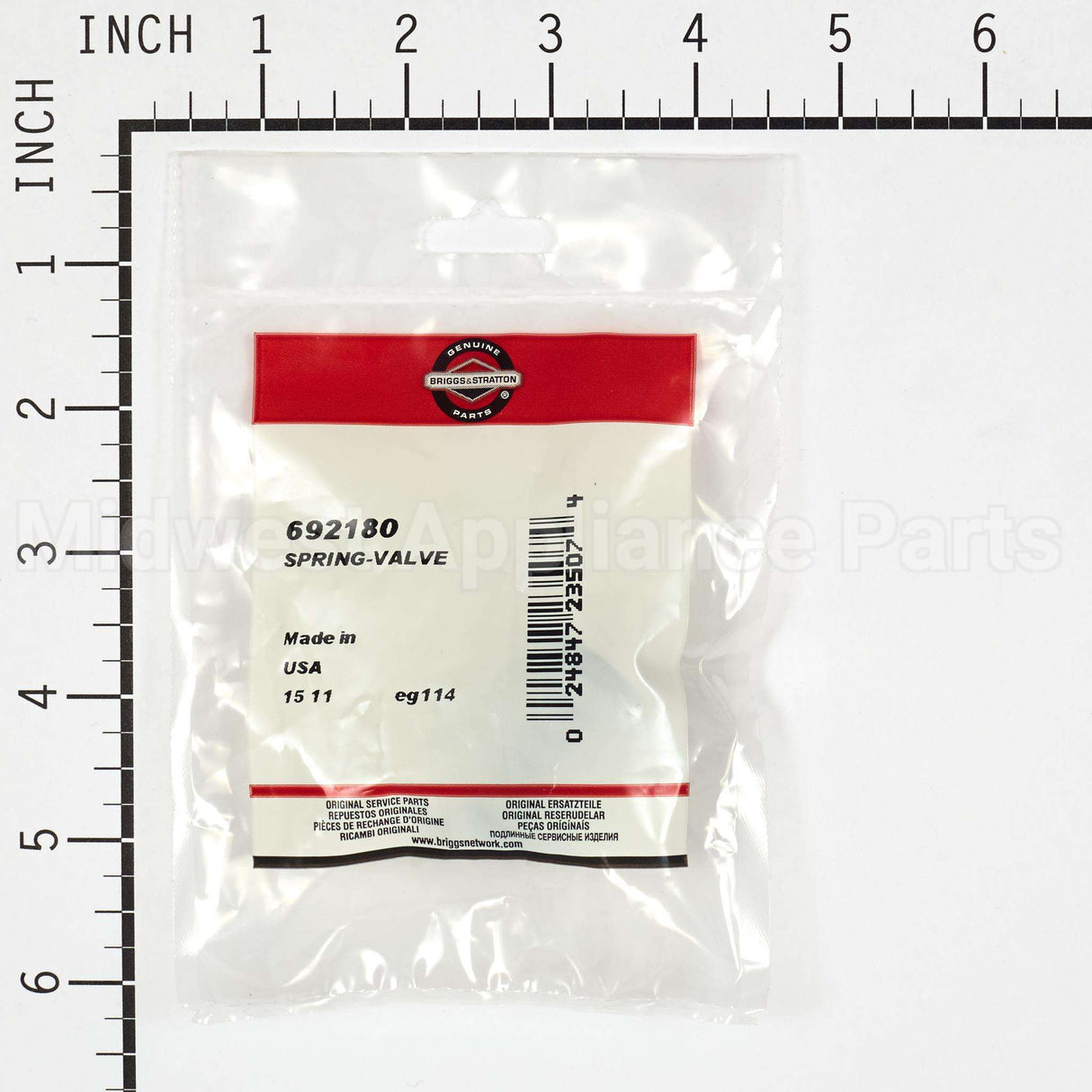 692180 Briggs & Stratton Spring-Valve