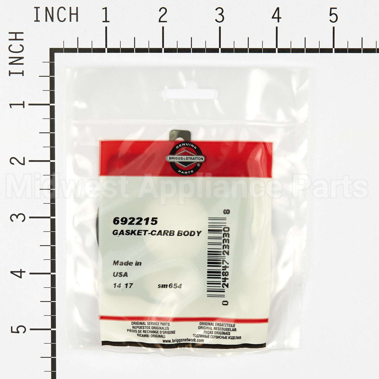 692215 Briggs & Stratton Gasket-Carb Body