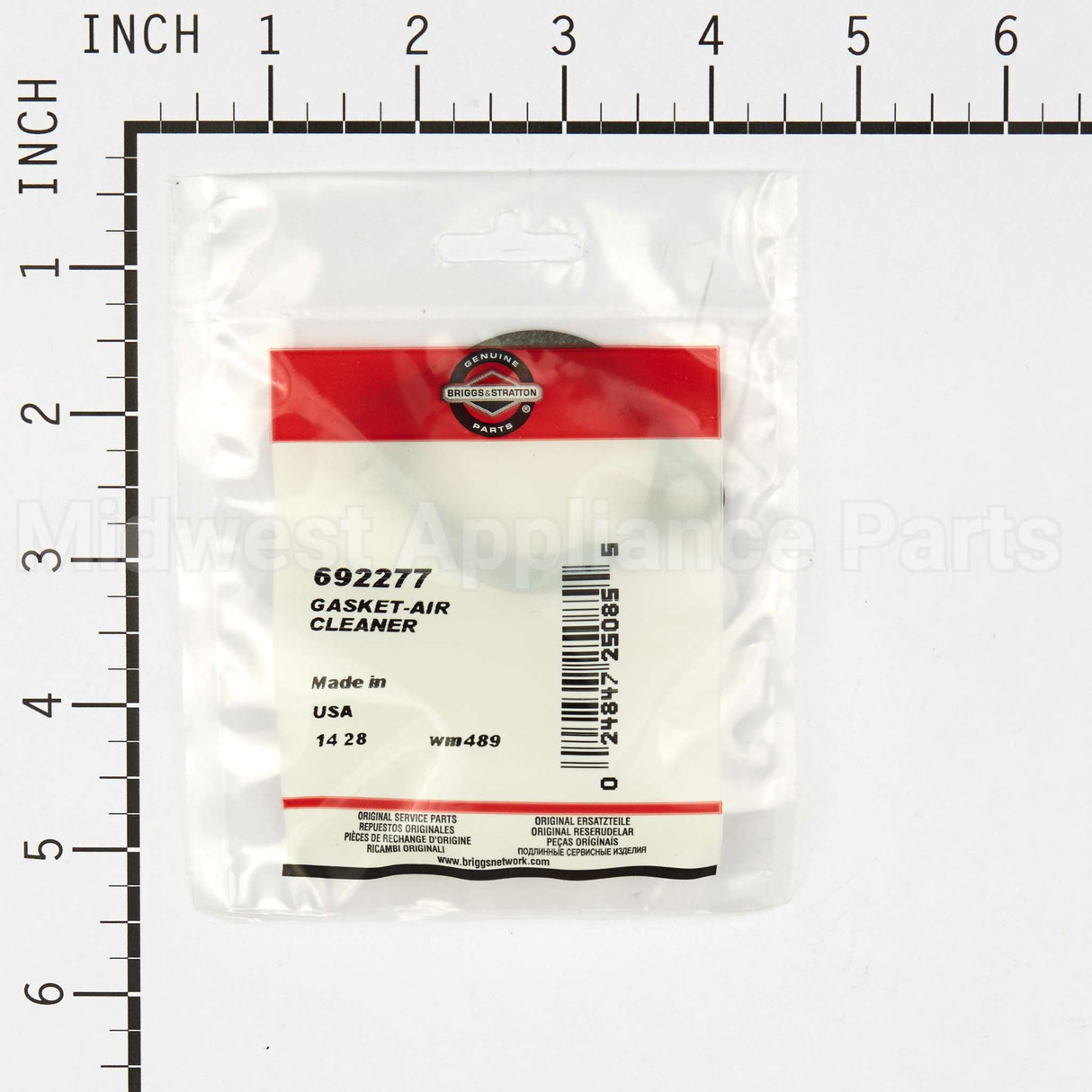 692277 Briggs & Stratton Gasket-Air Cleaner