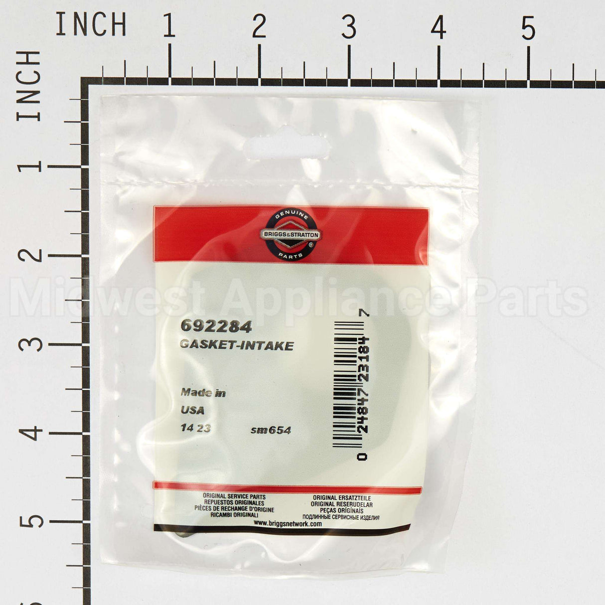 692284 Briggs & Stratton Gasket-Intake