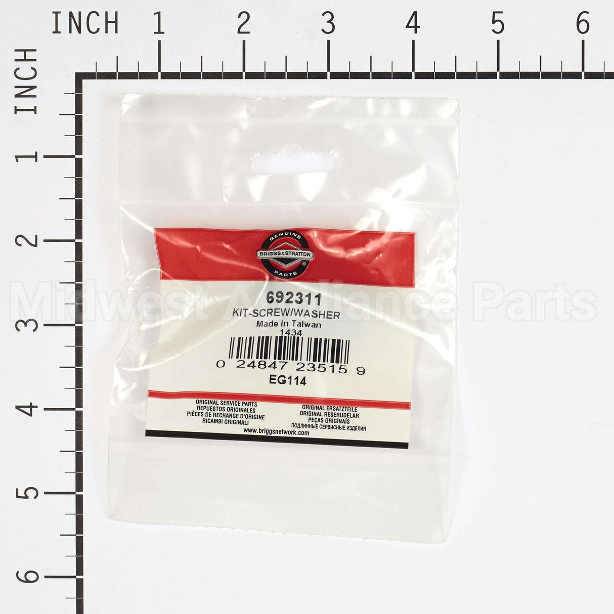 692311 Briggs & Stratton Kit-Screw/Washer