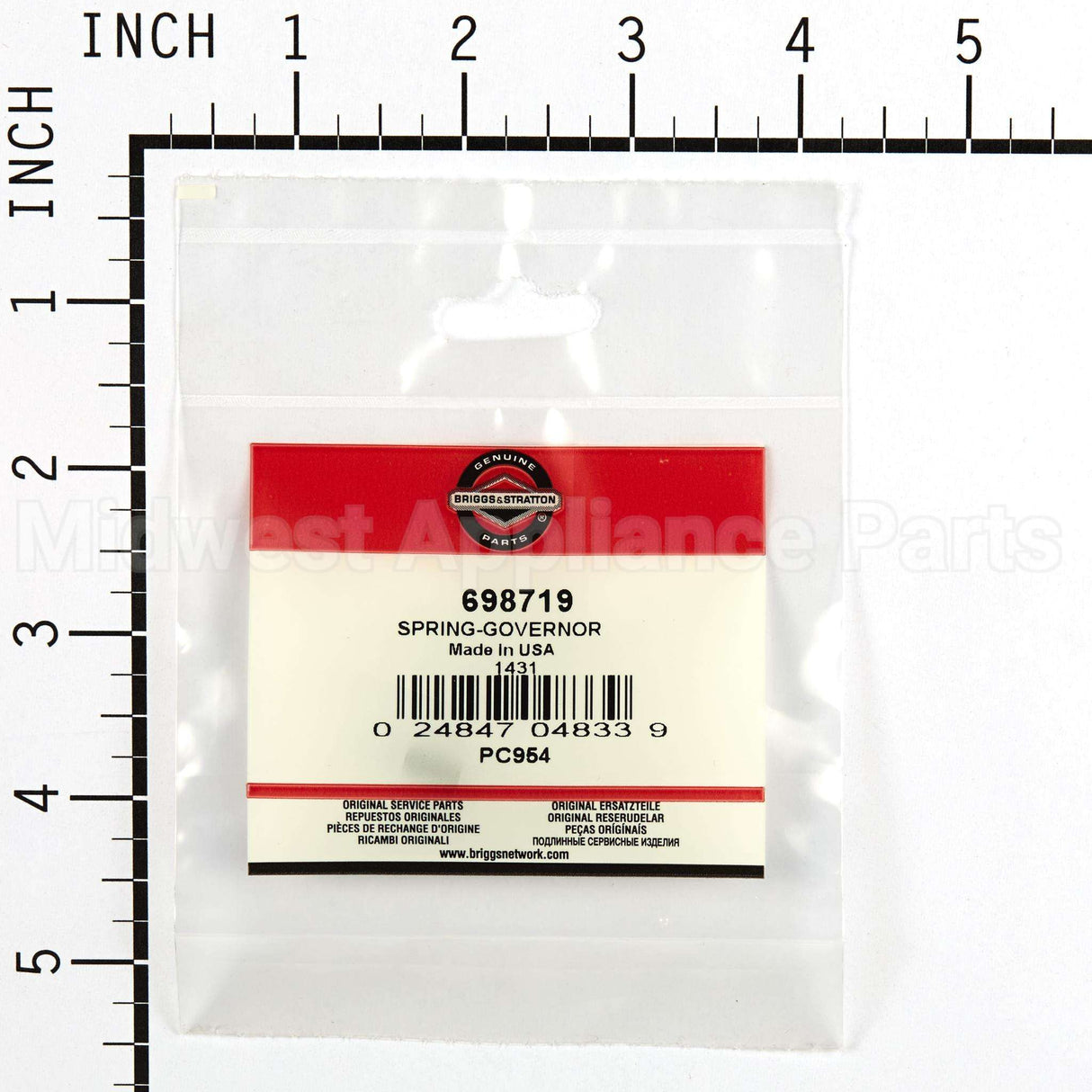 698719 Briggs & Stratton Spring-Governor
