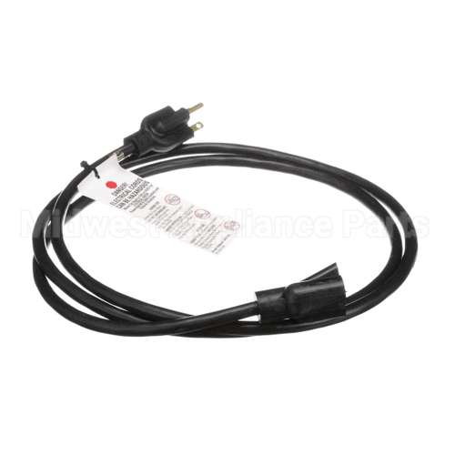 6WH0040P Nu-Vu Cord Set,6Ft Long,20 Amp,125V,