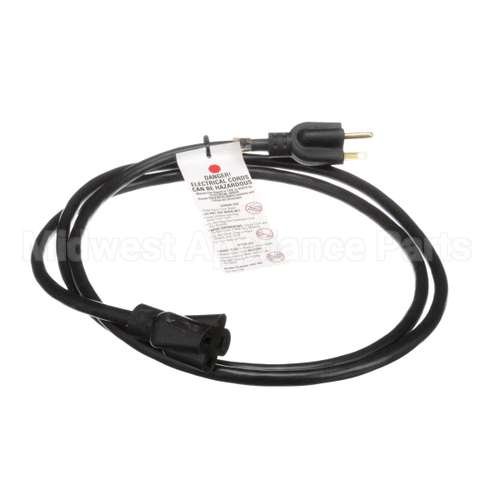 6WH0040P Nu-Vu Cord Set,6Ft Long,20 Amp,125V,