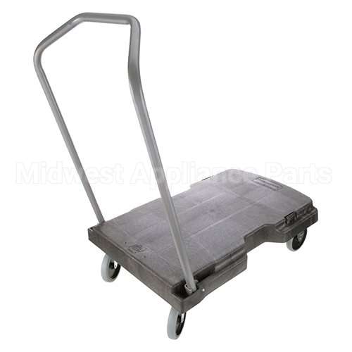 7001 Compatible Rubbermaid Tripple Trolley Bk Cart Std Duty 5 In Casters