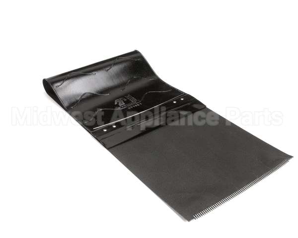 7001095 Antunes Black Wavy Silicone Belt