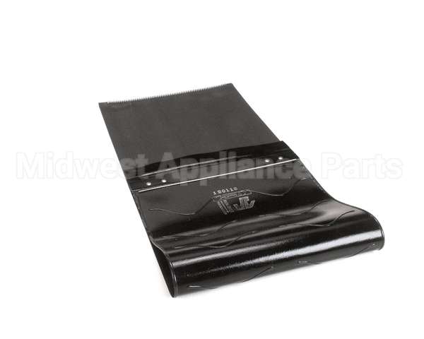 7001095 Antunes Black Wavy Silicone Belt