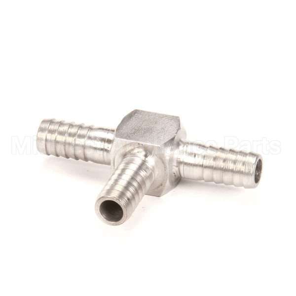 7007 Compatible Multiplex Tee 3/8 Barb Ss