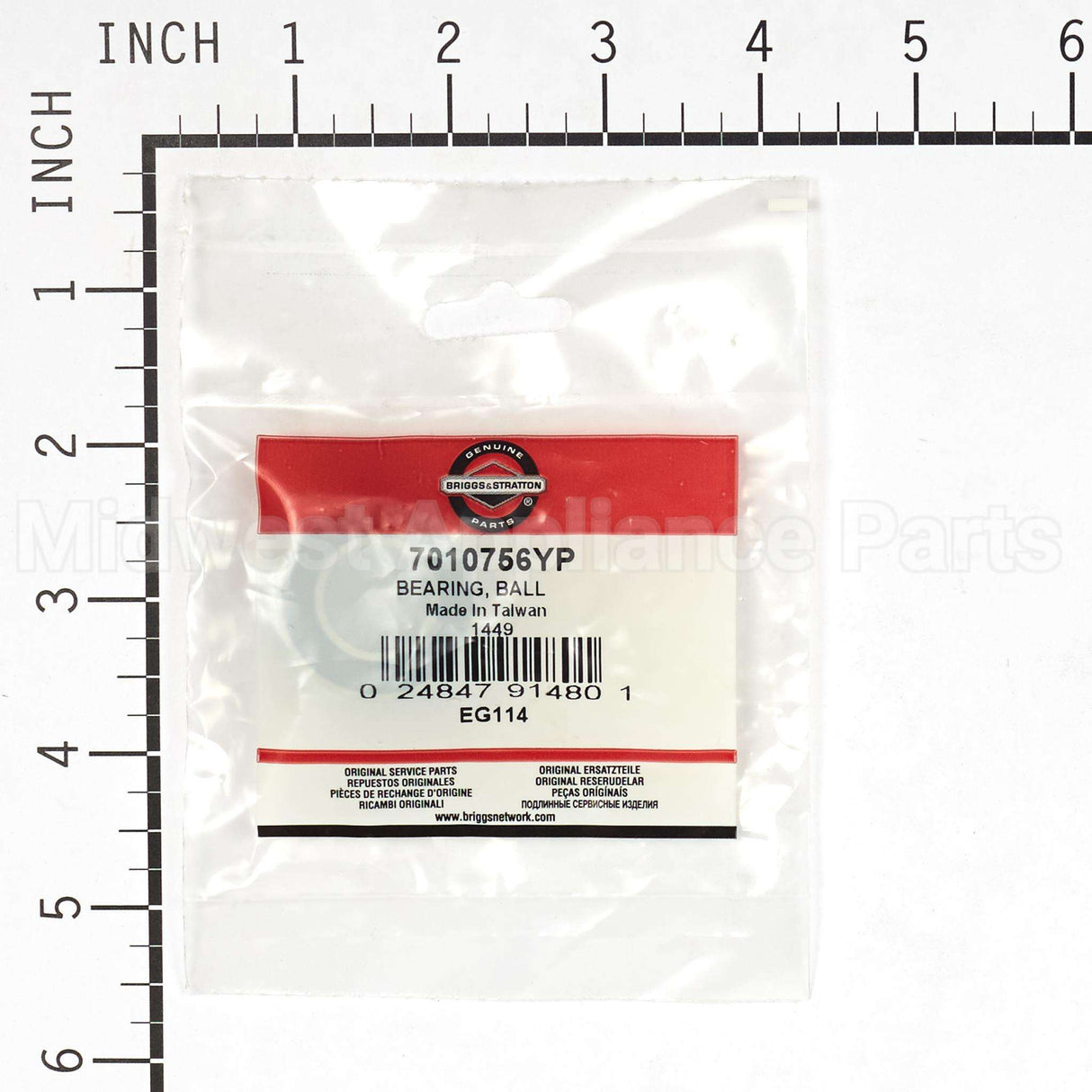 7010756YP Briggs & Stratton Bearing Ball