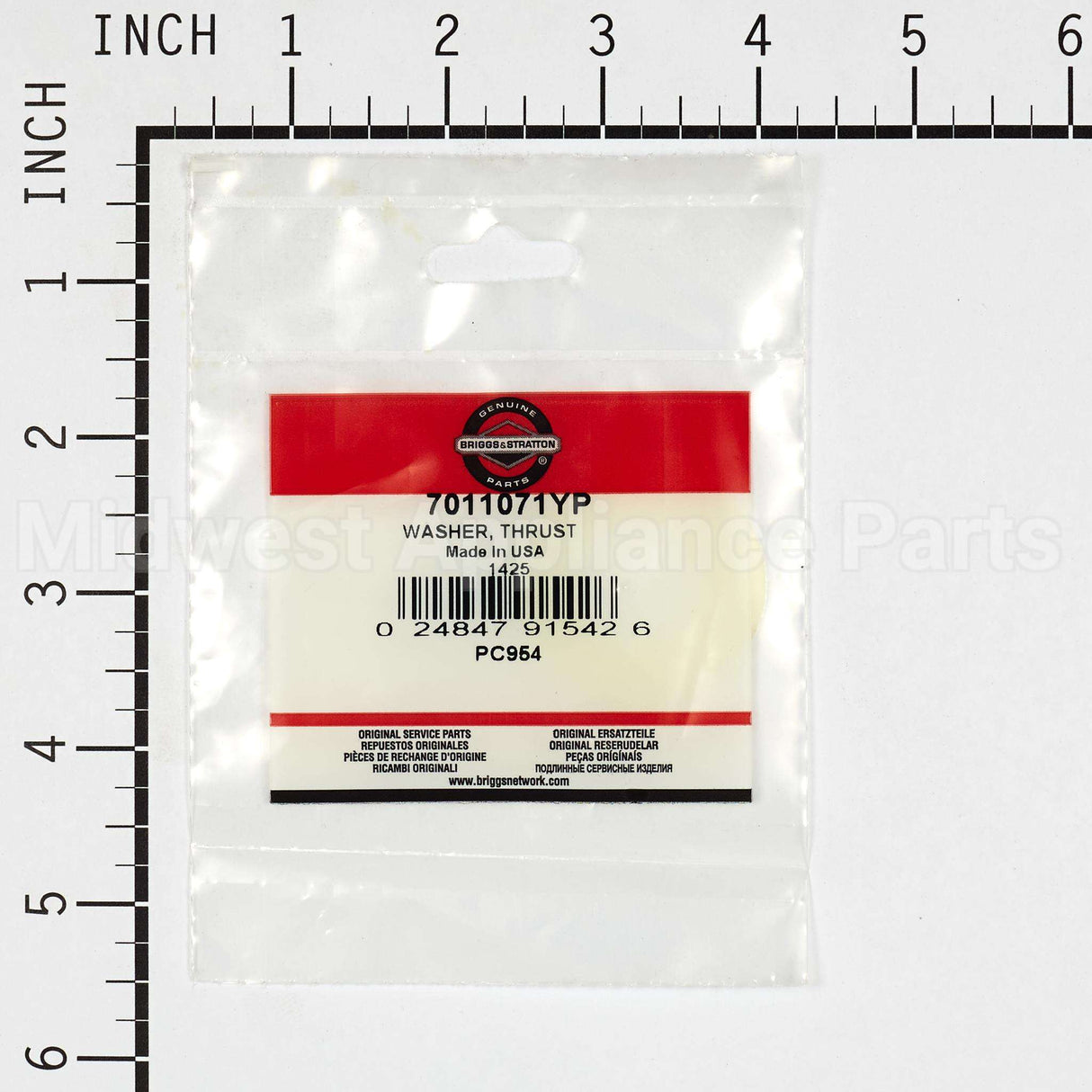 7011071YP Briggs & Stratton Washer Thrust