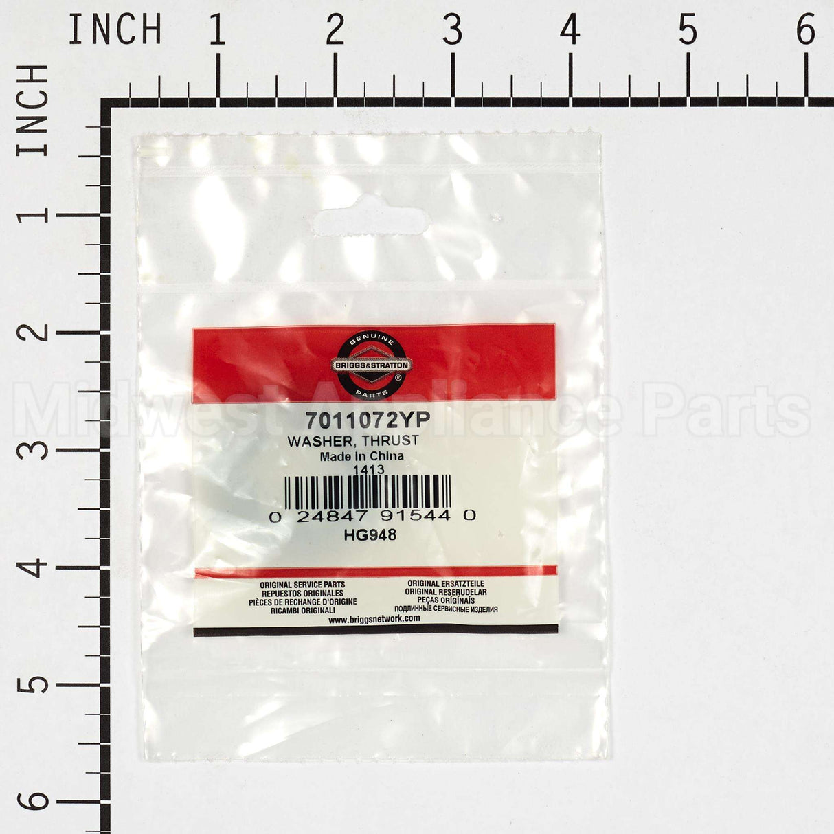 7011072YP Briggs & Stratton Washer Thrust