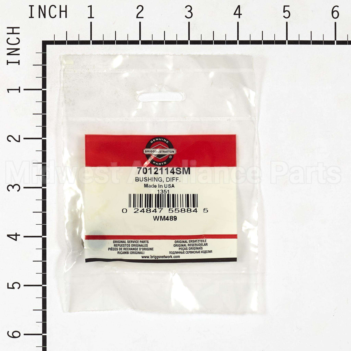 7012114SM Briggs & Stratton Bushing Diff.
