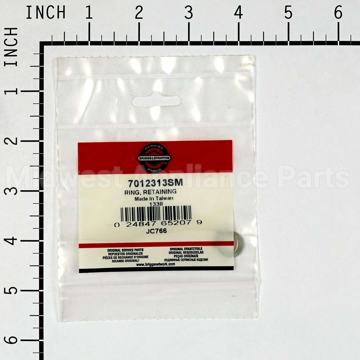 7012313SM Briggs & Stratton Ring Retaining