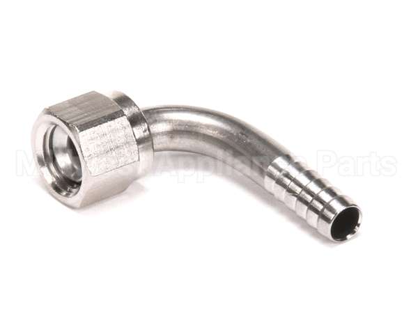 7013 Multiplex Elbow 1/4 Sw Nut X 1/4 Barb Ss
