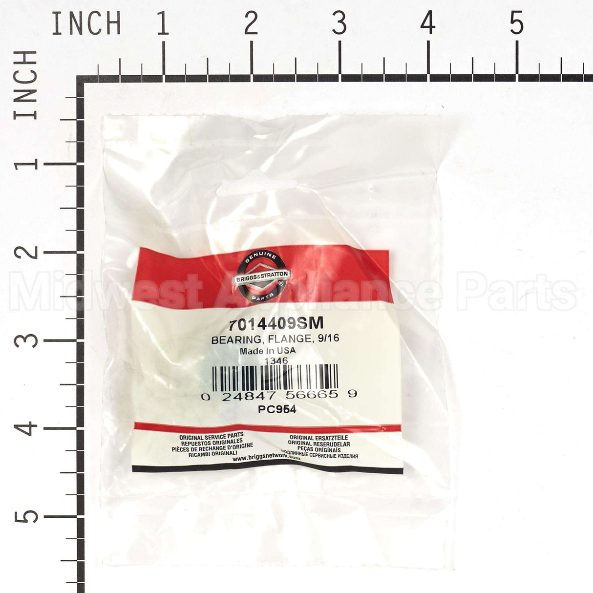 7014409SM Briggs & Stratton Bearing Flange 9/16