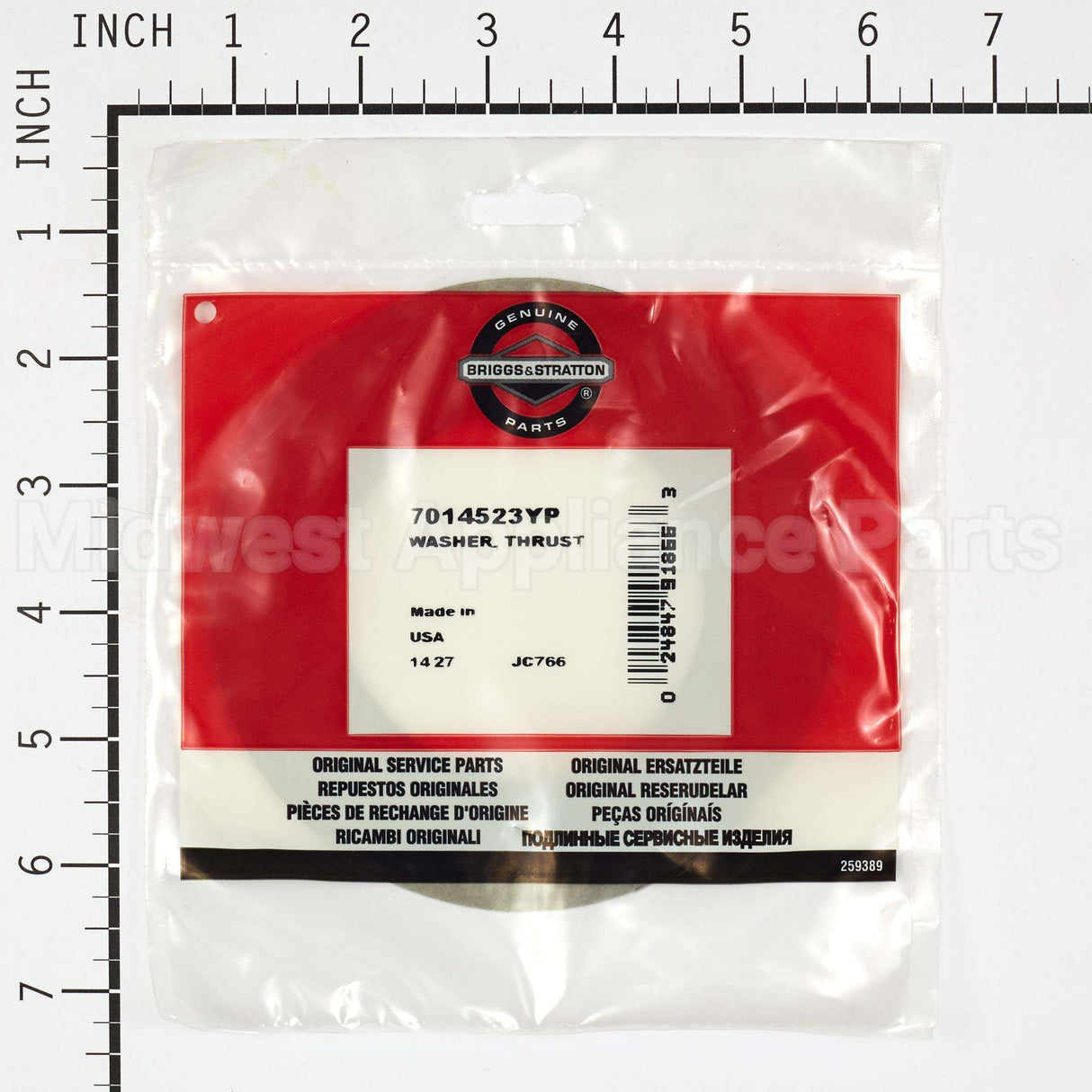 7014523YP Briggs & Stratton Washer Thrust