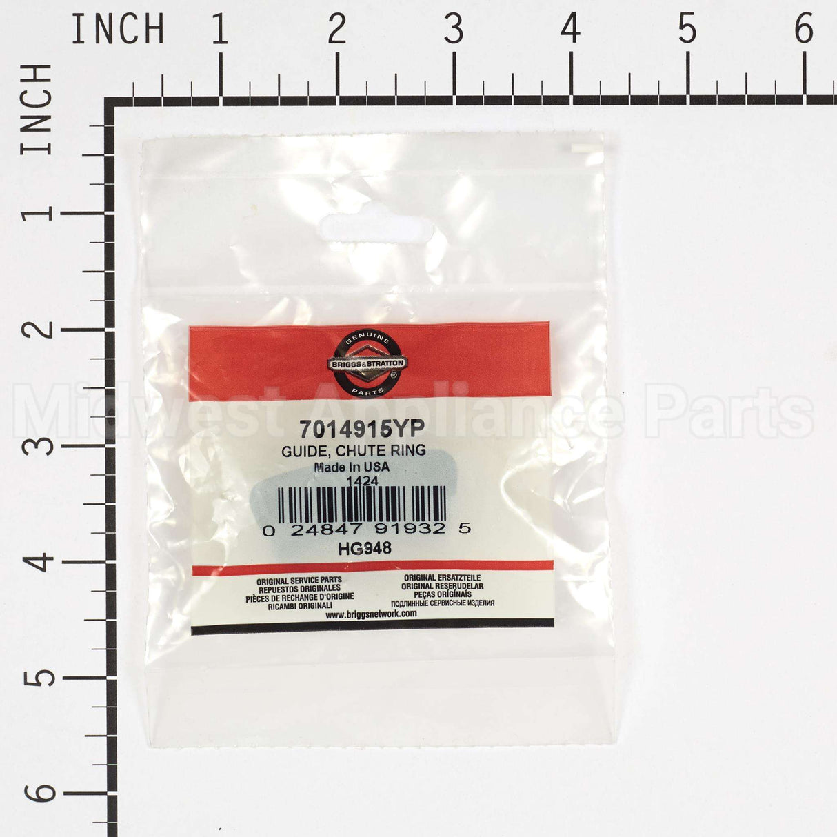 7014915YP Briggs & Stratton Guide Chute Ring