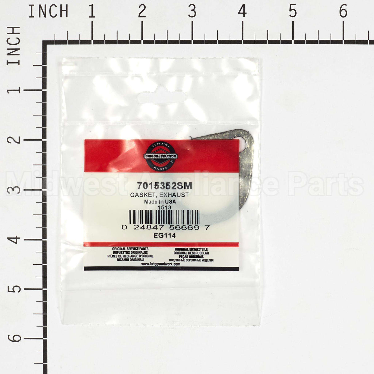 7015352SM Briggs & Stratton Gasket Exhaust